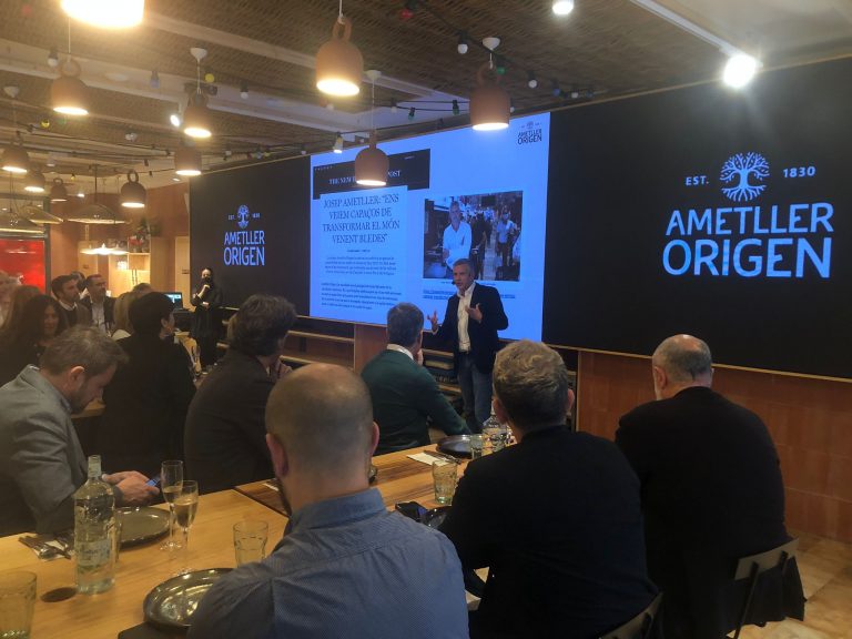 Dinar col·loqui amb Josep Ametller