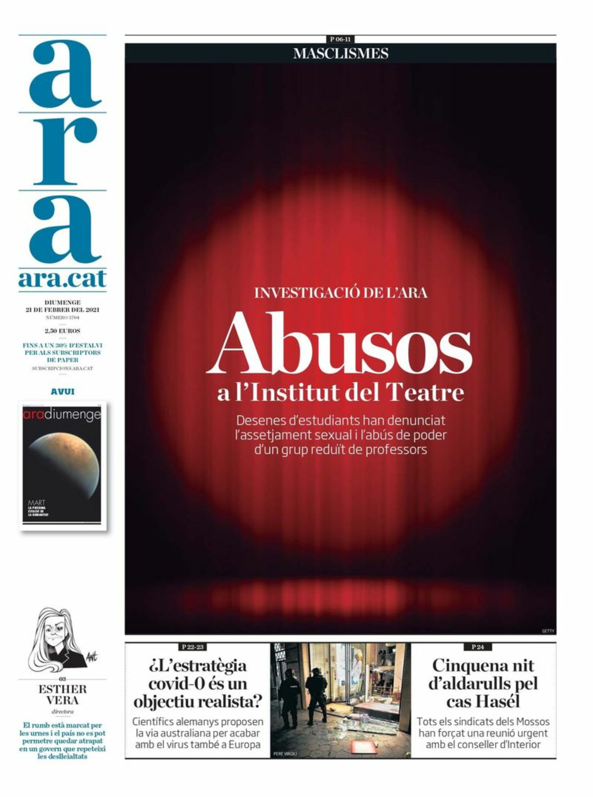 L’ARA, designat de nou millor diari europeu
