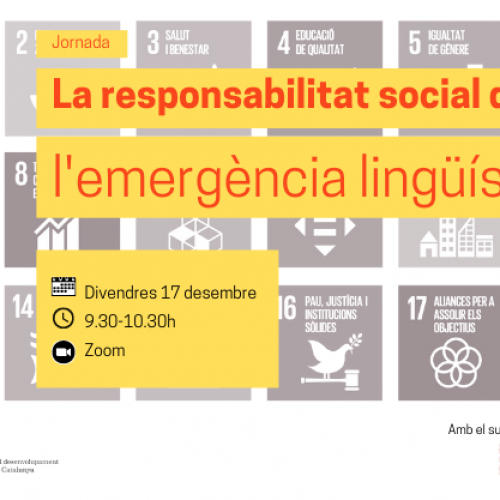 [Jornada] La responsabilitat social davant l’emergència lingüística