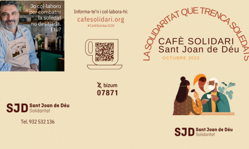 Aquest octubre es posa en marxa la 2a edició de la campanya del Cafè solidari SJD