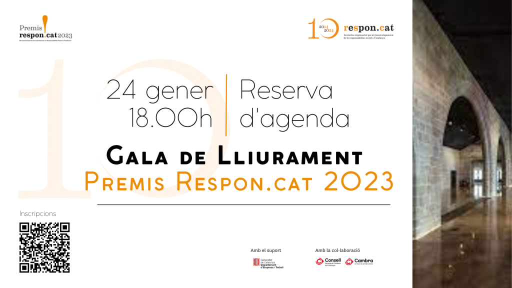 Reserva Agenda Gala Premsi 2023