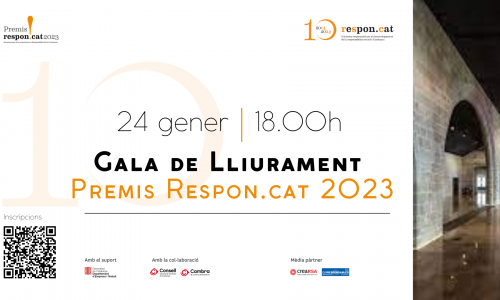 Vine a la Gala dels Premis de la Responsabilitat Social de Catalunya!