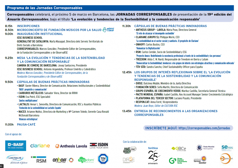 Jornada Corresponsables Barcelona 2024
