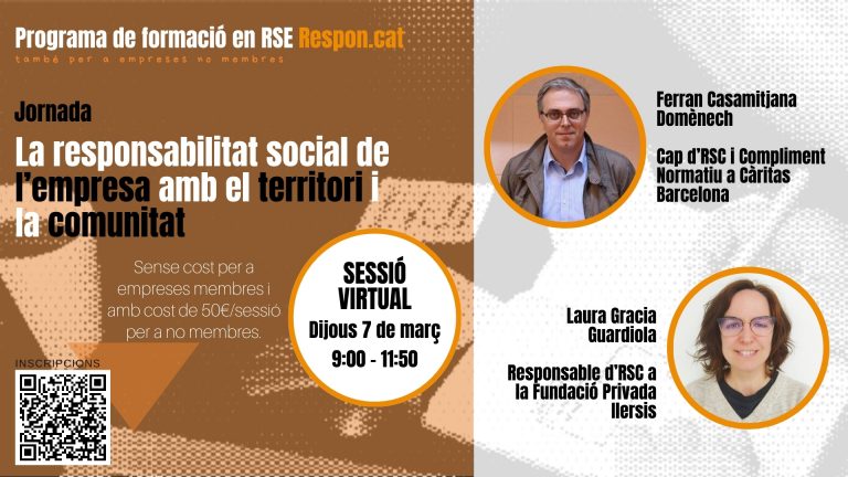 La responsabilitat social de l’empresa amb el territori i la comunitat