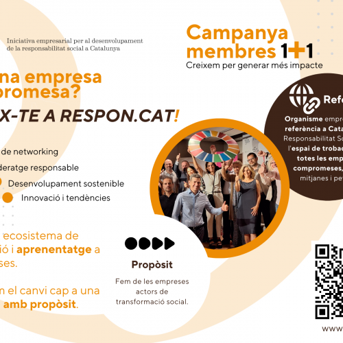 Campanya membres 1+1: portes obertes a ser part de Respon.cat