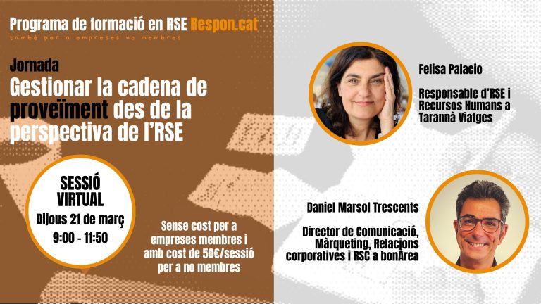 Formació RSE Sessió 10 Tarannà i bonÀrea