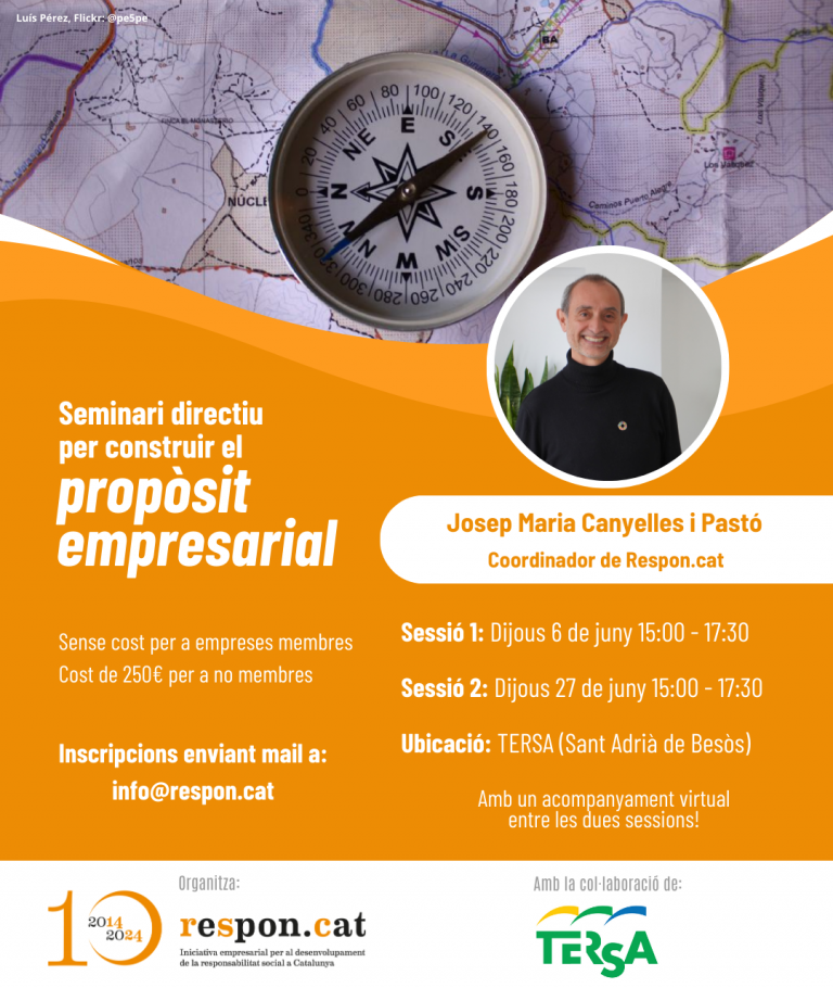 Seminari directiu per construir el propòsit empresarial TERSA