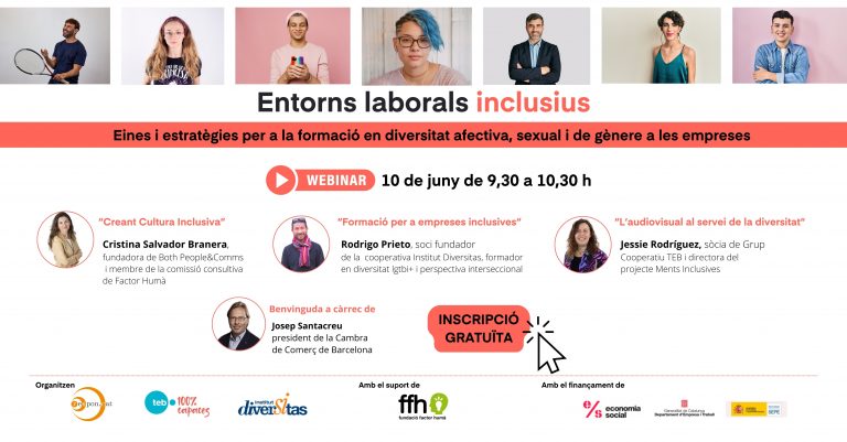 Webinar Cultura Inclusiva 10 de juny