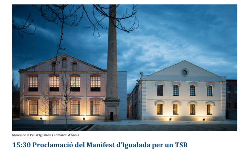 Igualada acogerá el Seminario de Territorio Socialmente Responsable, marcando un nuevo hito en la construcción de un país y municipios más comprometidos