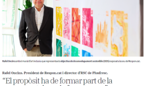 “El propósito debe formar parte de la forma catalana de hacer empresa”, según Rafel Oncins, entrevistado en la revista del RACC