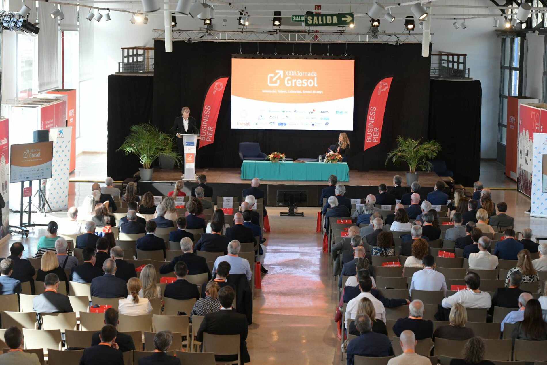 Més de dos-cents empresaris van assistir a la XXIII Jornada Gresol que es va celebrar a la marina Port Tarraco per debatre sobre Economia, Innovació, Talent i Lideratge