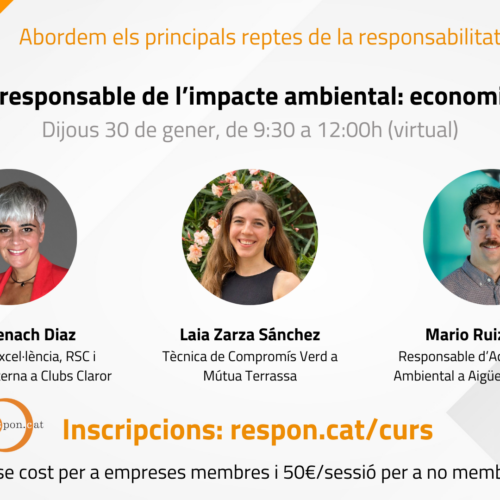 ¡Inscripciones abiertas! La gestión responsable del impacto ambiental: economía circular