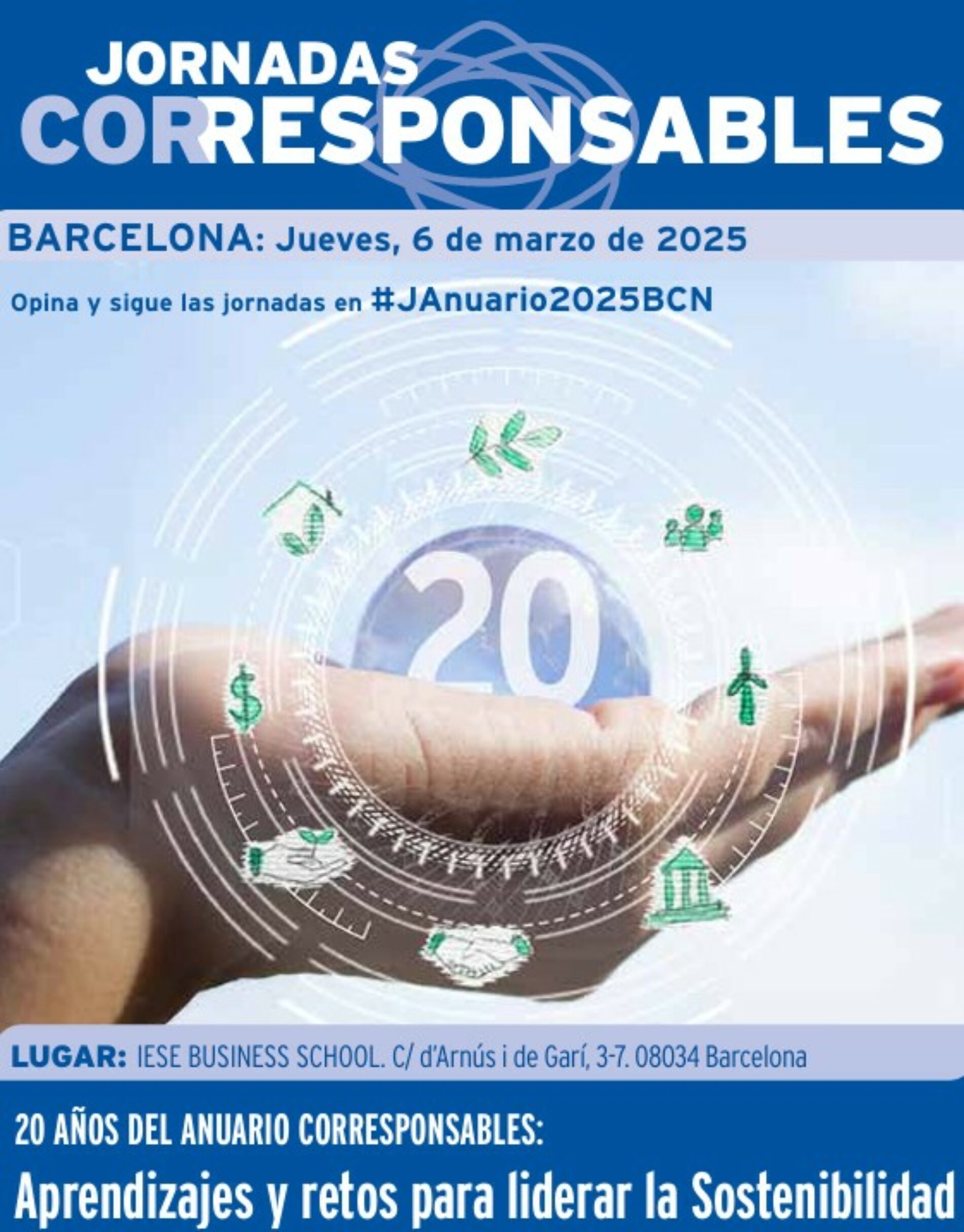 No us perdeu la Jornada Corresponsables 2025 Barcelona!