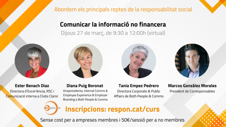 Comunicar la informació no financera