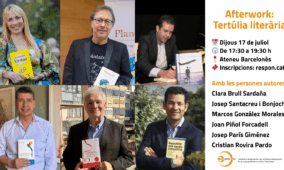 Comencem els Afterworks amb una tertúlia literària molt especial: apunteu-vos-hi!