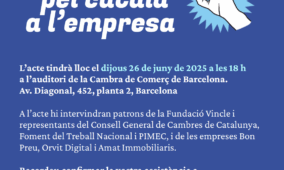 Adheriu-vos i assistiu a l’acte de presentació del Manifest pel català a l’empresa de la Fundació Vincle