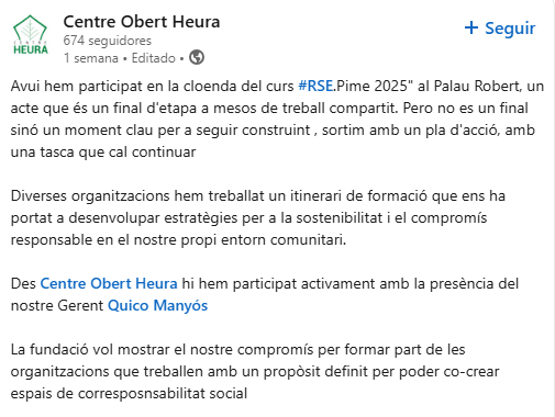 2 Comentari Centre Obert Heura