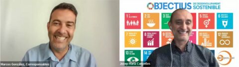 2025-11-18 Entrevista Corresponsables captura Marcos González i Josep Maria Canyelles