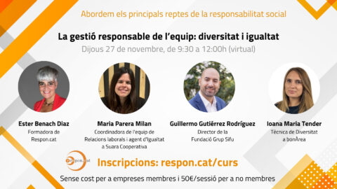 La gestió responsable de l’equip diversitat i igualtat