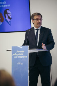 Jornada Llengua - conseller Vila