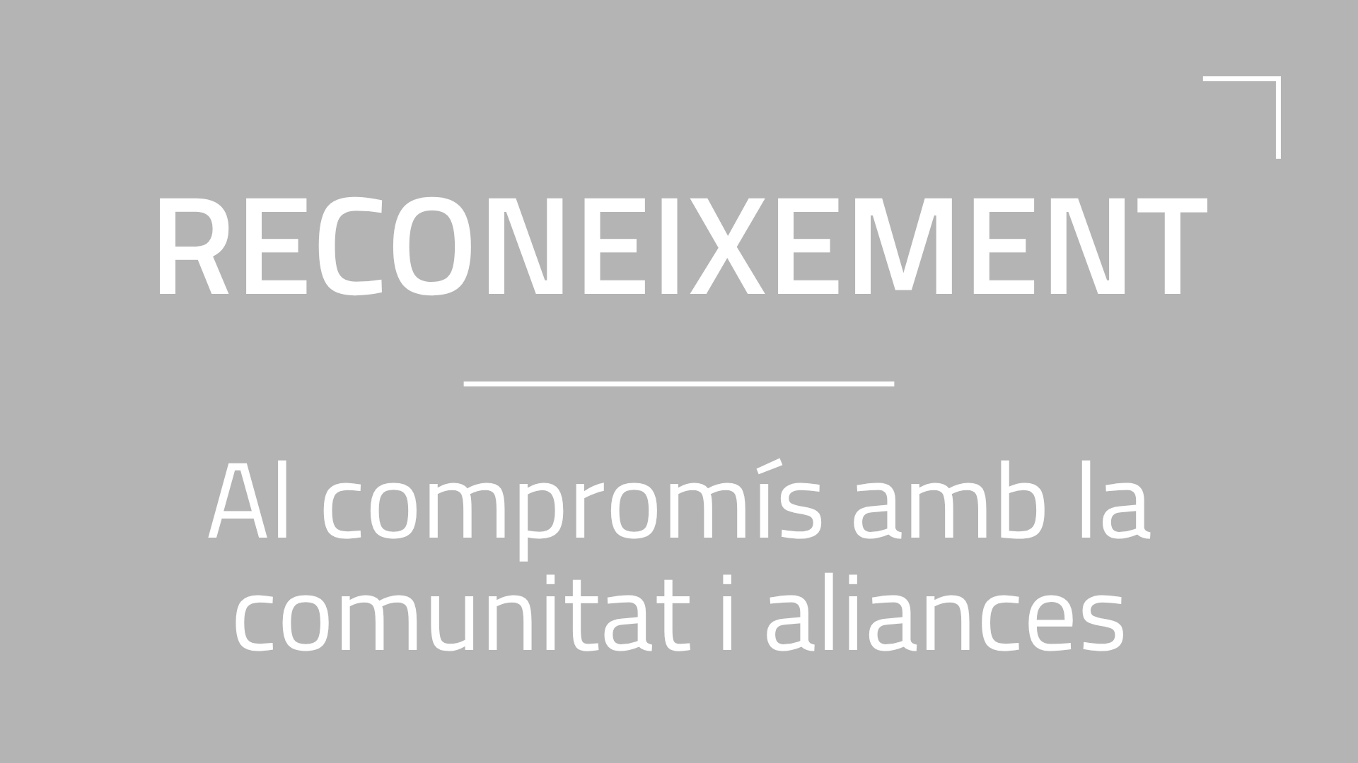 Reconeixement Respon.cat al Compromís amb la comunitat i aliances 2025