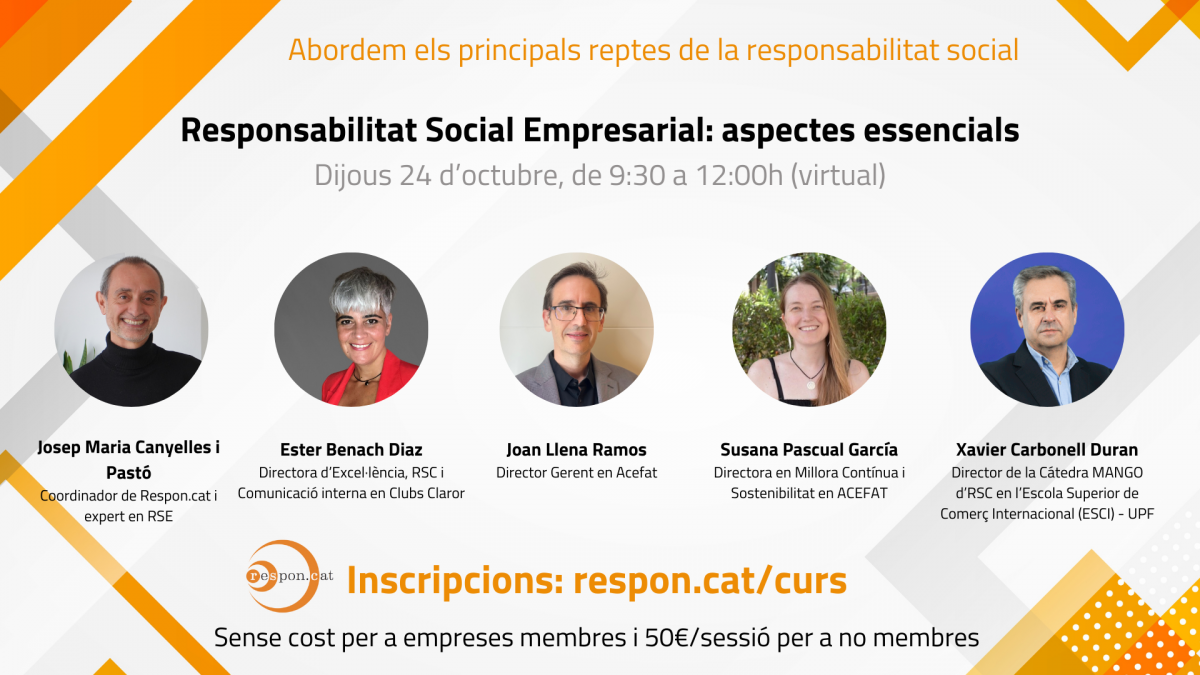 Responsabilitat Social Corporativa aspectes essencials